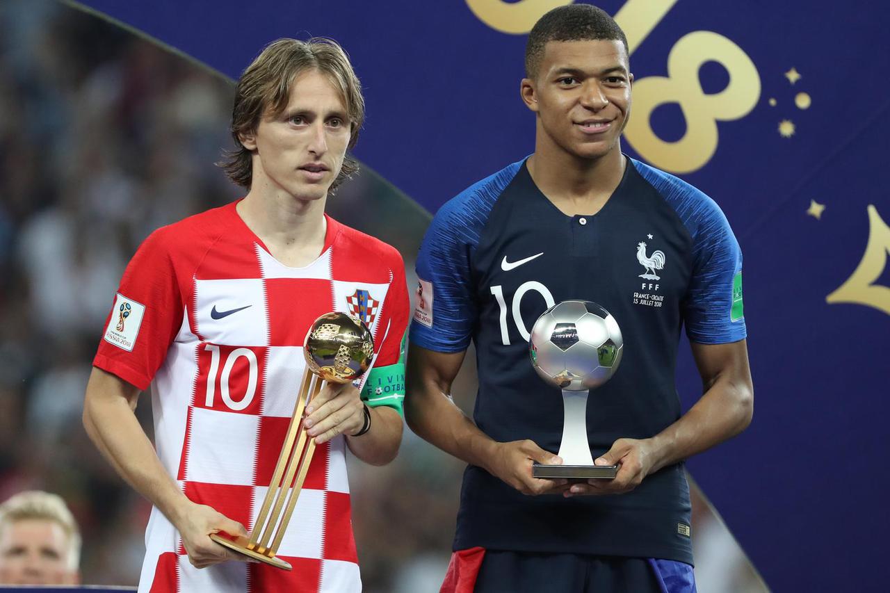 Kylian Mbappe i Luka Modrić