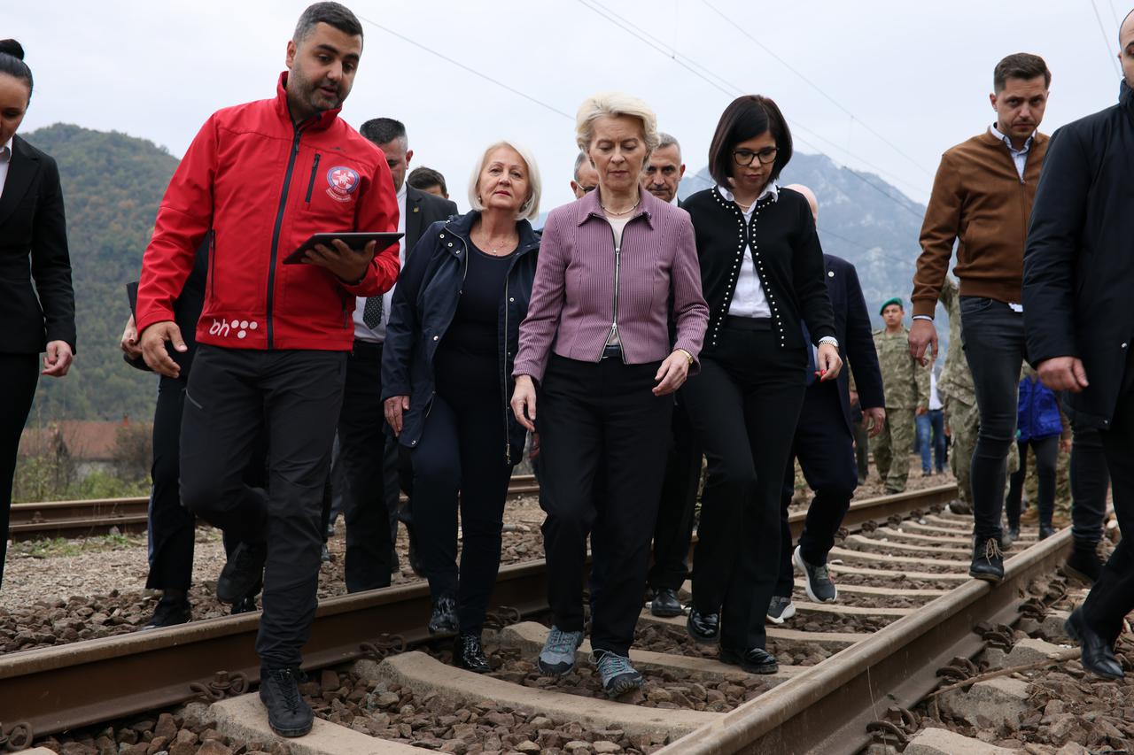 Ursula von der Leyen u Jablanici