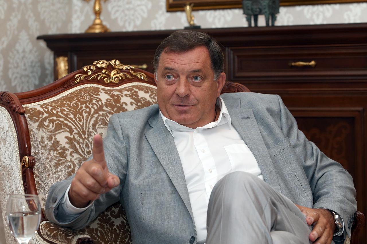 03.08.2016 Banjaluka  Milorad Dodik predsjednik RS i SNSD intervju za VL Foto Dejan Moconja