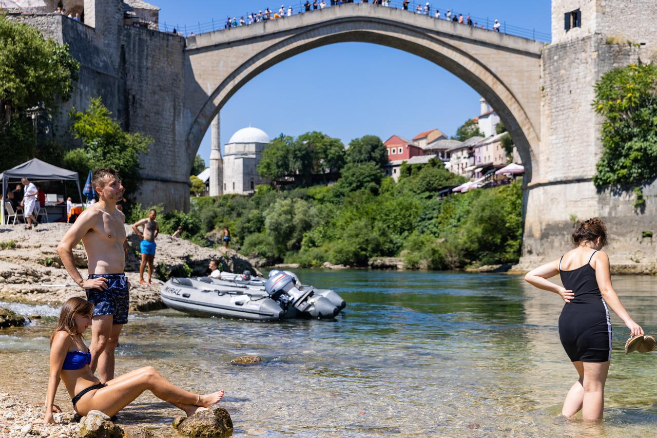 Vrućine u Mostaru
