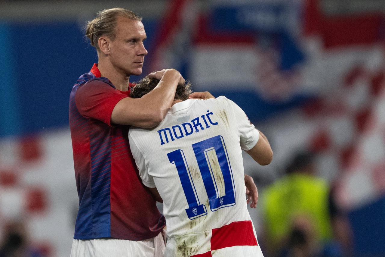 Domagoj Vida i Luka Modrić