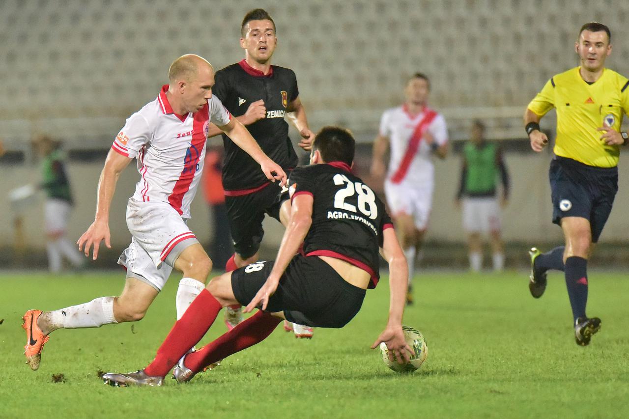 BiH,10.09.2016.Mostar,Stadion Bijeli brijeg,  Prvetvena nogometna utakmica   Zrinjski - Zeljeznicar 4-0, Photo:Stojan Lasic