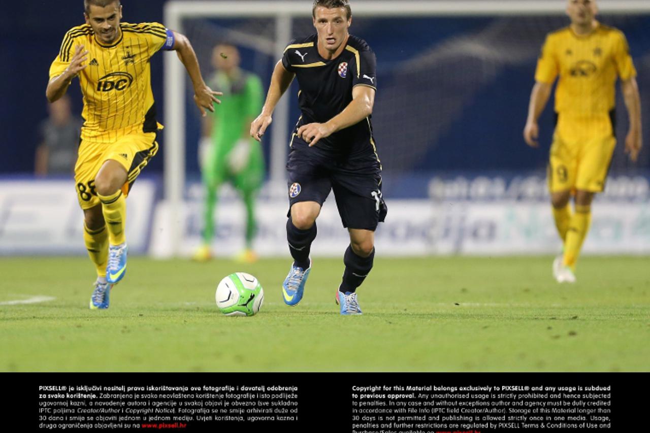 '30.07.2013., stadion u Maksimiru, Zagreb - Prva utakmica 3. pretkola Lige prvaka, GNK Dinamo - FC Sheriff Tiraspol. Said Husejinovic, Marko Stanojevic. Photo: Igor Kralj/PIXSELL'