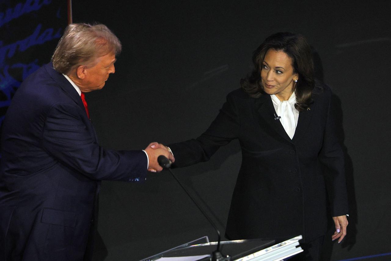 Trump i Harris debata