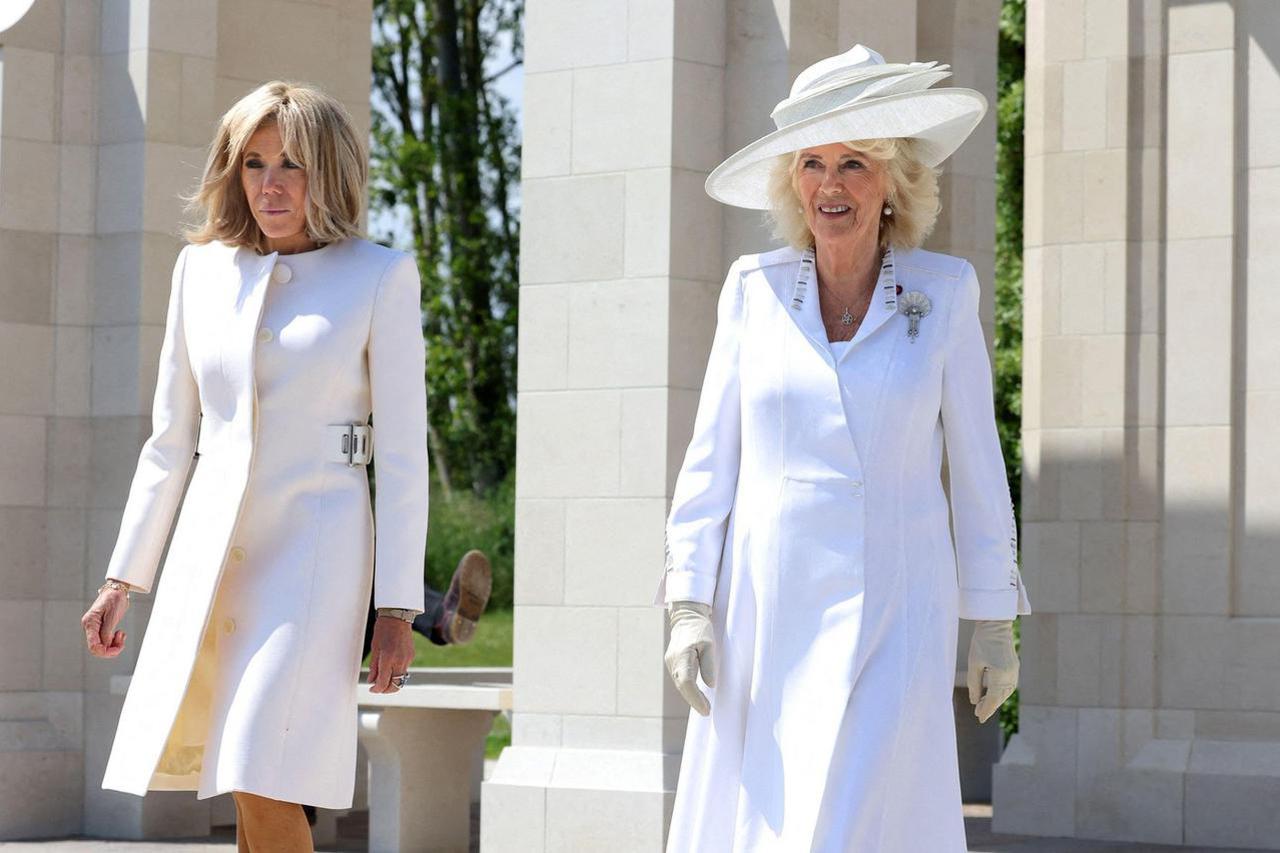 Kraljica Camilla i Brigitte Macron