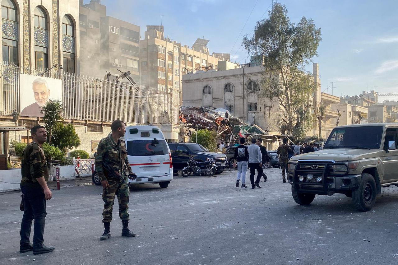 napad na iransko veleposlanstvo u Damasku