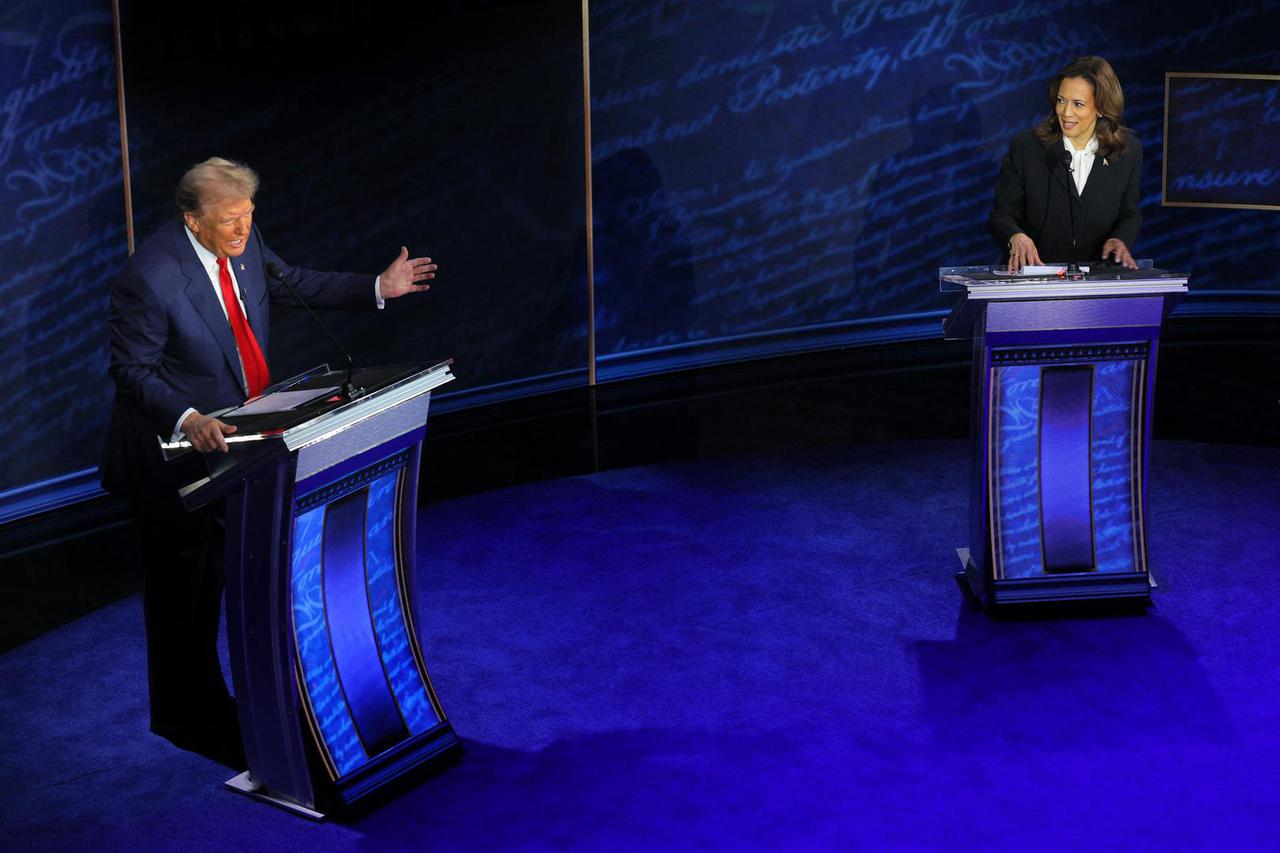 Trump i Harris debata