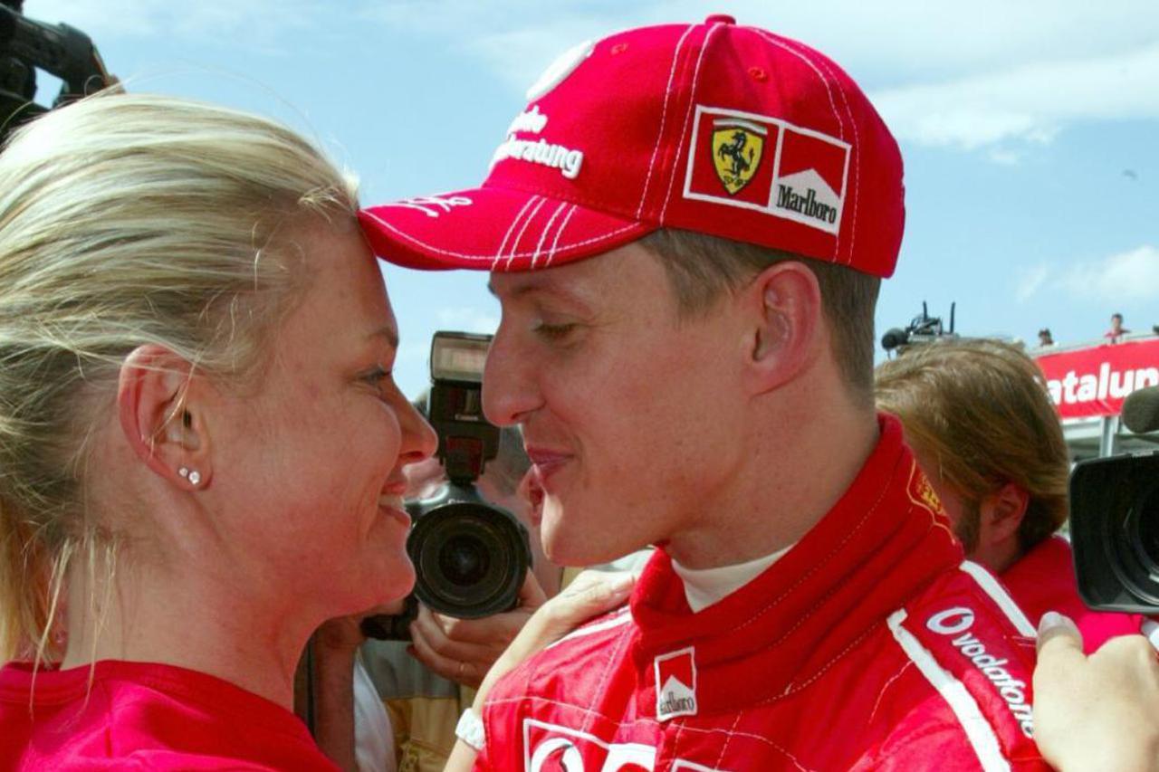 Michael Schumacher i žena