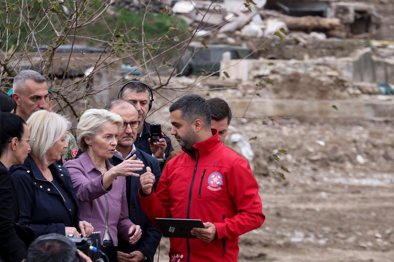 Ursula von der Leyen u Jablanici