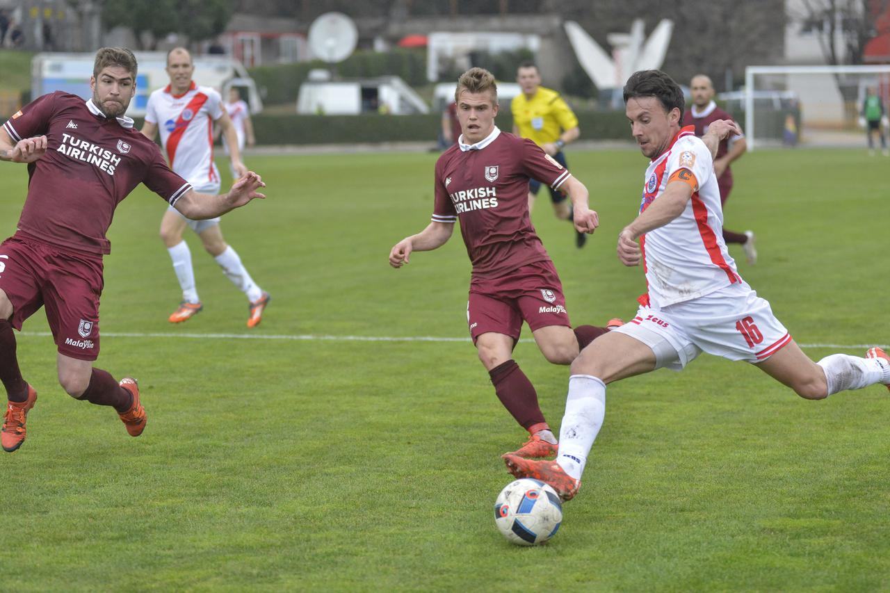 BiH,28.02.2016.Mostar Stadion Bijeli brijeg,  Prvetvena nogometna utakmica   Zrinjski -Sarajevo Photo:Stojan Lasic