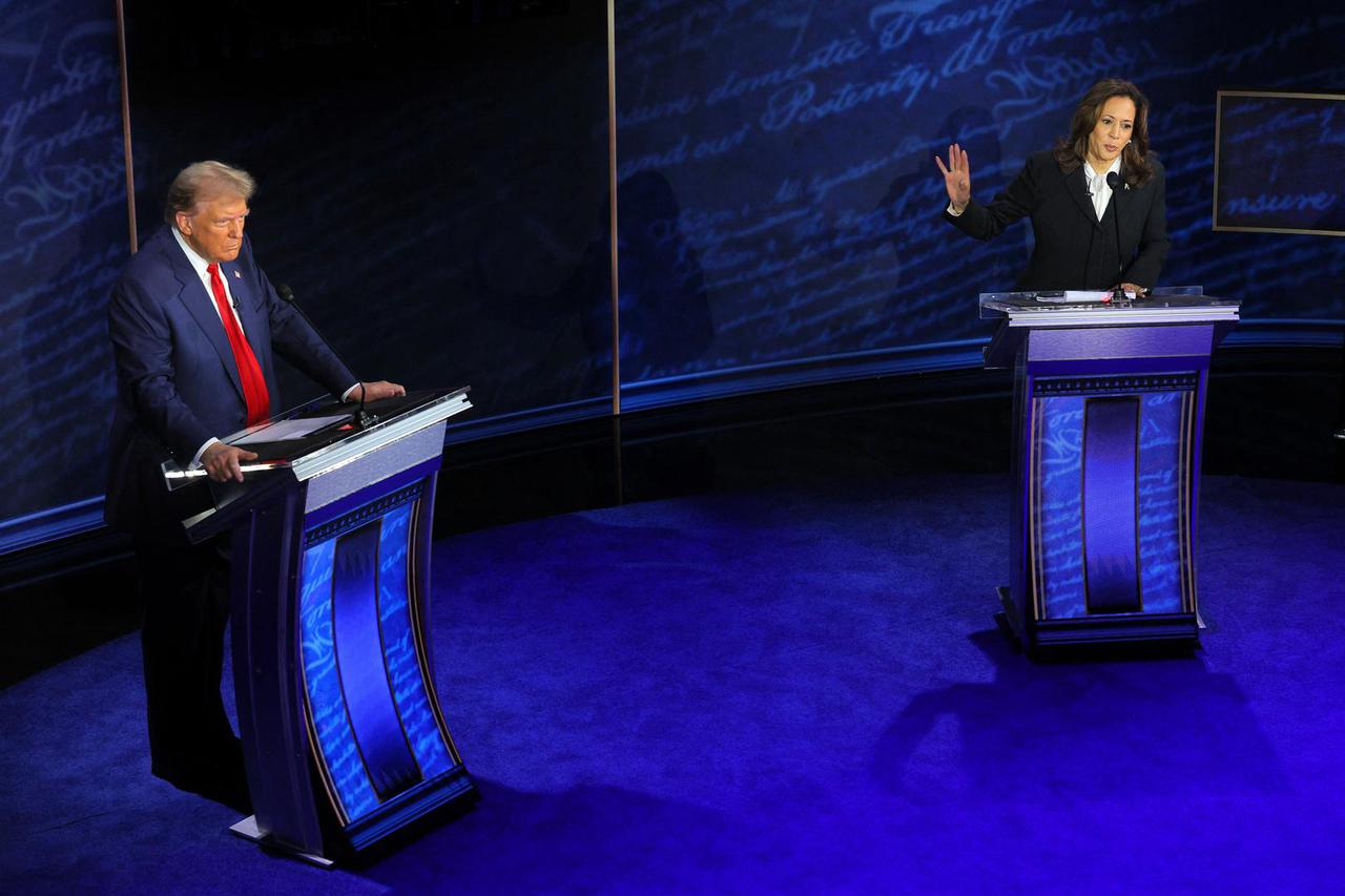 Trump i Harris debata