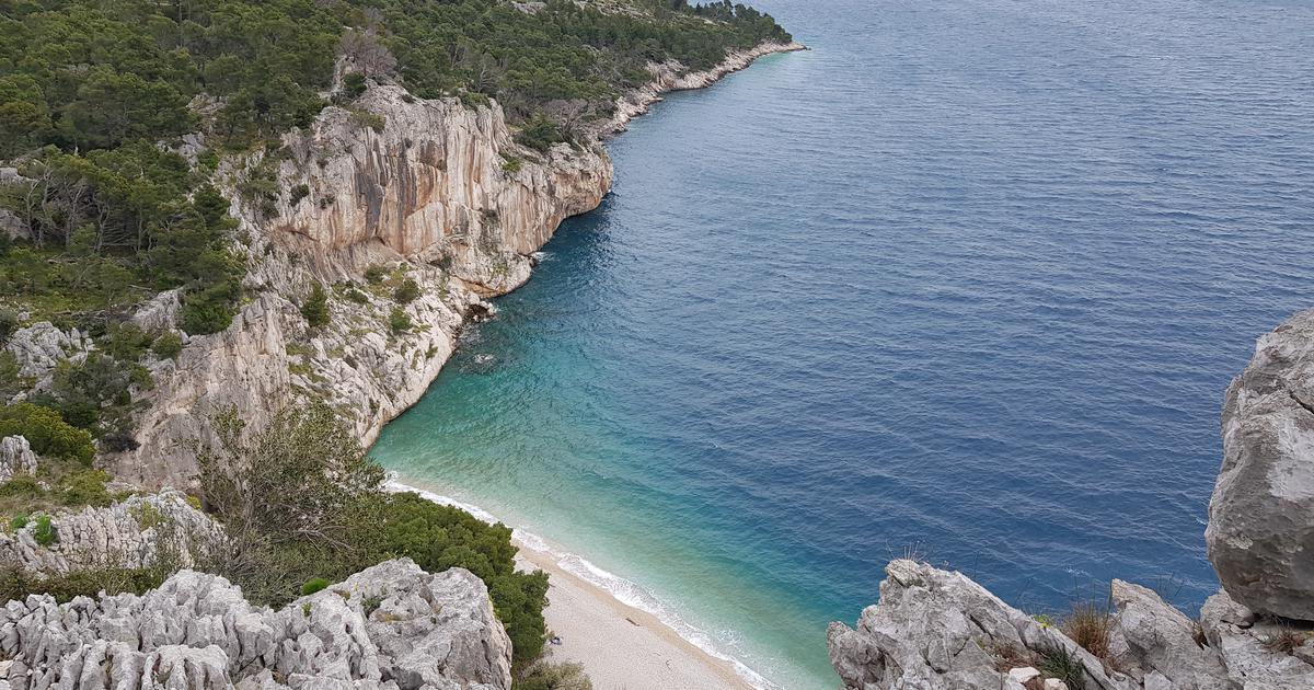 Galerija Skrivena plaža na Makarskoj rivijeri jedna je od najljepših u Europi str 1