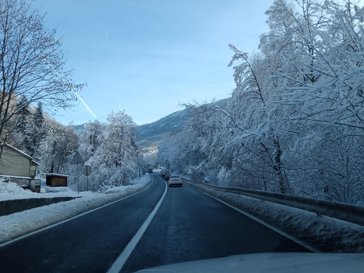 Na ovoj dionici krajolik izgleda kao neki skandinavski pejzaž