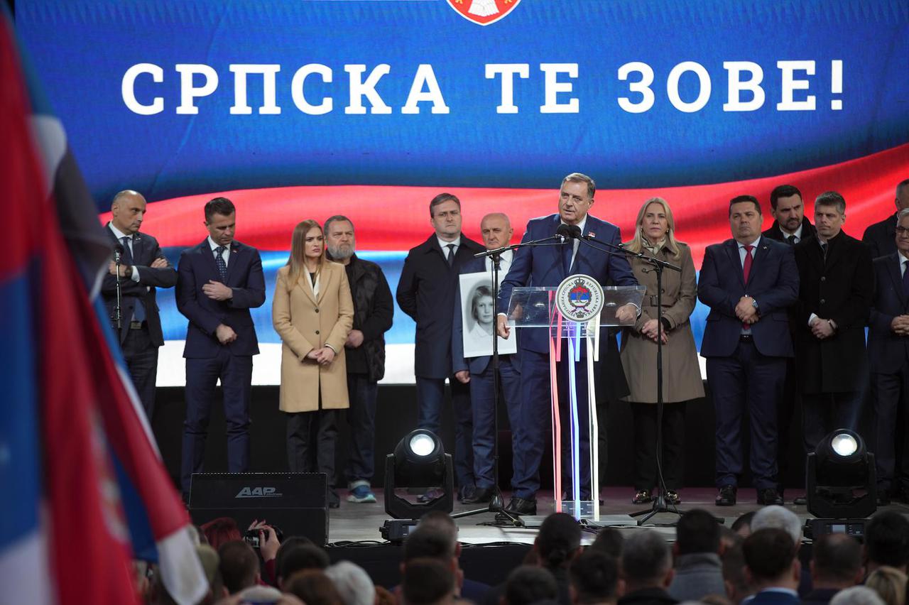 Dodik, miting u Banja Luci