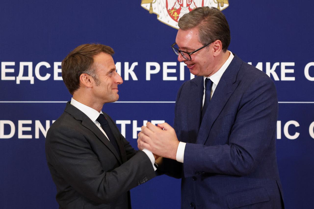 Macron i Vučić