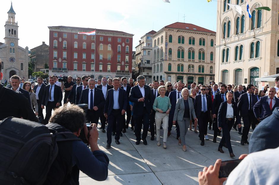 Ursula von der Leyen, Borjana Krišto i Andrej Pleenković